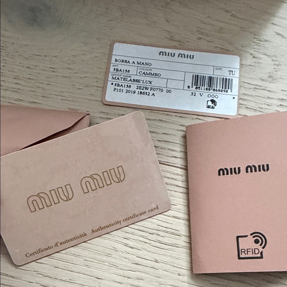 Miu Miu Brown Quilted Satchel - Picture 2 of 9